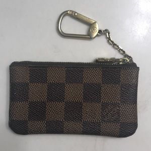 Authentic Louis Vuitton wallet keychain